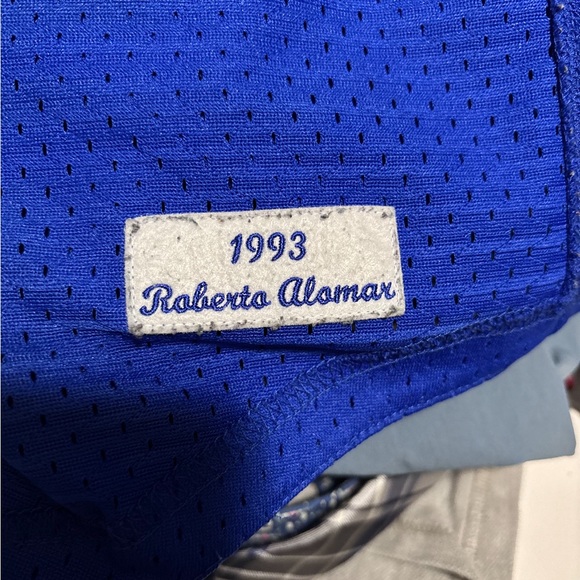 MLB Toronto Blue Jays Mitchell and Ness Pullover Jersey - Picture 6 of 8